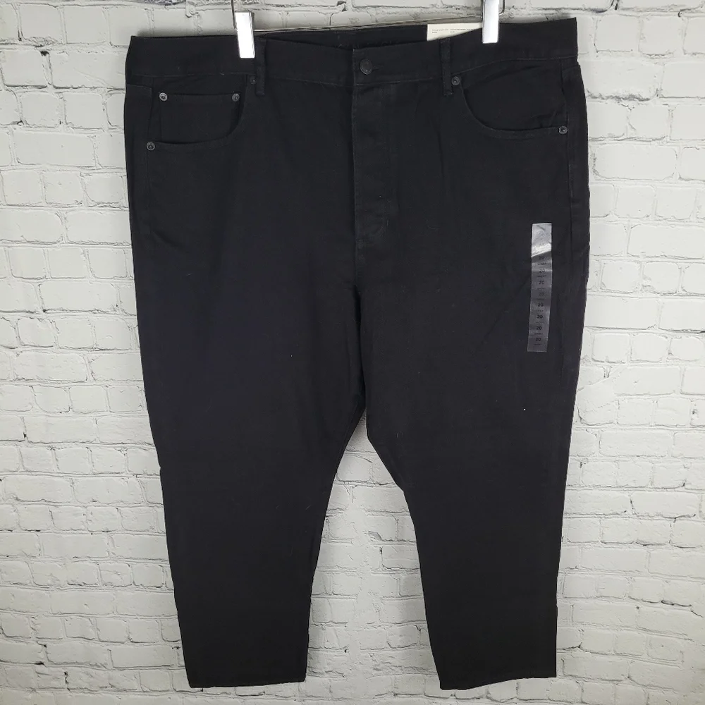 AMERICAN EAGLE | black high rise button fly jeans - size 20 short - Picture 5 of 10